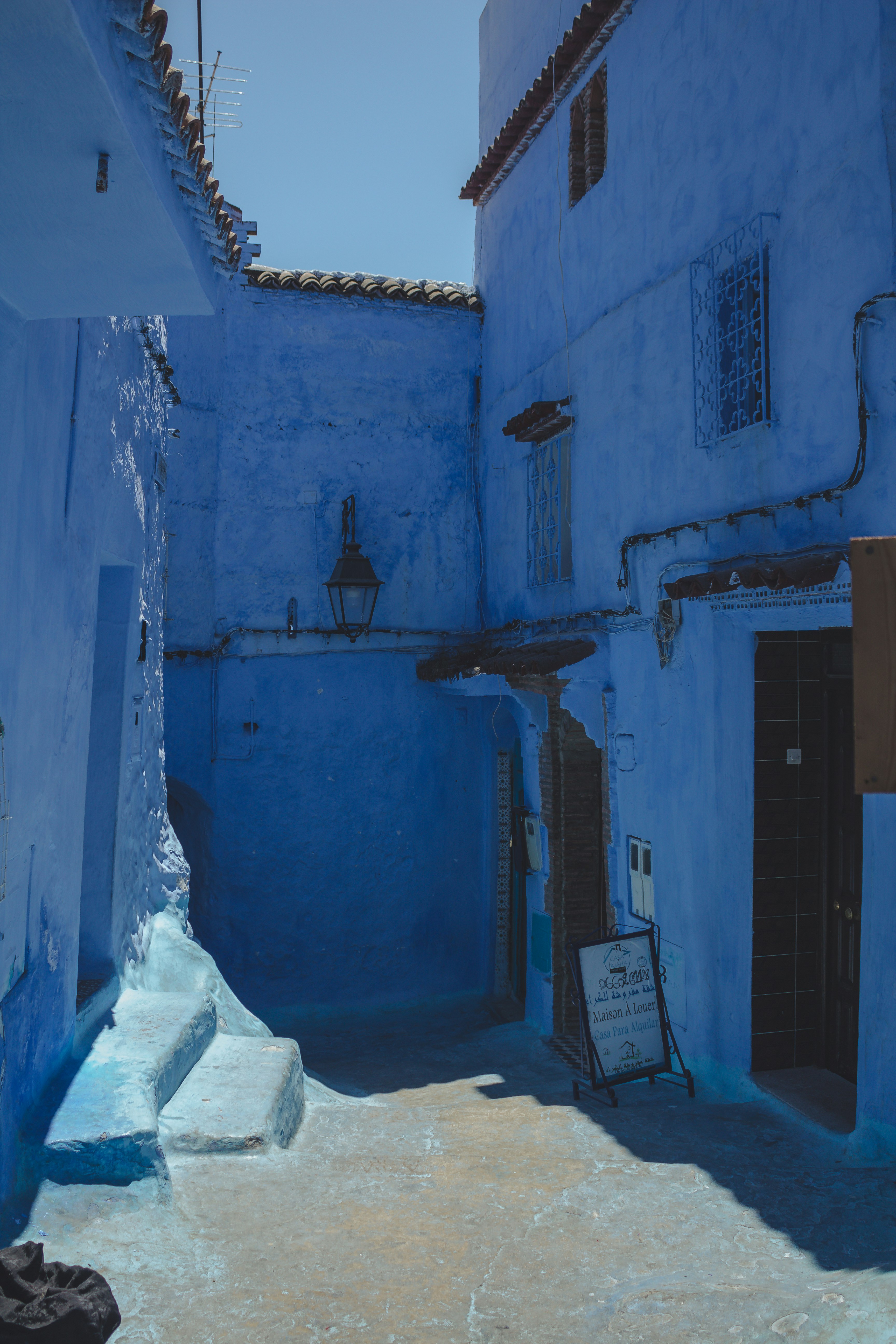 blue concrete building during daytime